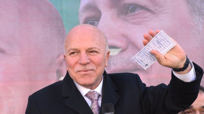 Erzurum Büyükşehir Belediye Başkan Adayı Sekmen, Yakutiye SKM açılışına katıldı