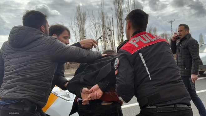 Erzurum'da cezaevinden firar eden hükümlü, eşini silahla ağır yaraladı