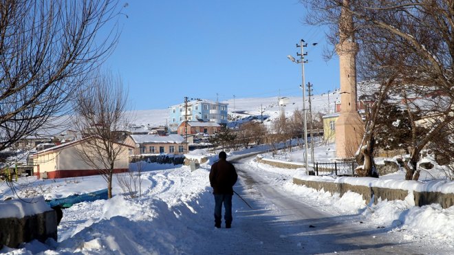 Erzurum, Ağrı, Kars, Ardahan ve Tunceli'de dondurucu soğuklar etkisini sürdürüyor