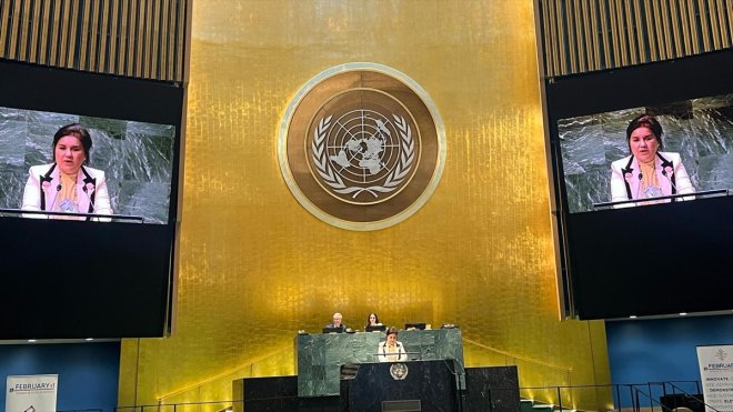 Gedik Holding Yönetim Kurulu Başkanı Hülya Gedik BM Genel Merkezi'nde konuştu: