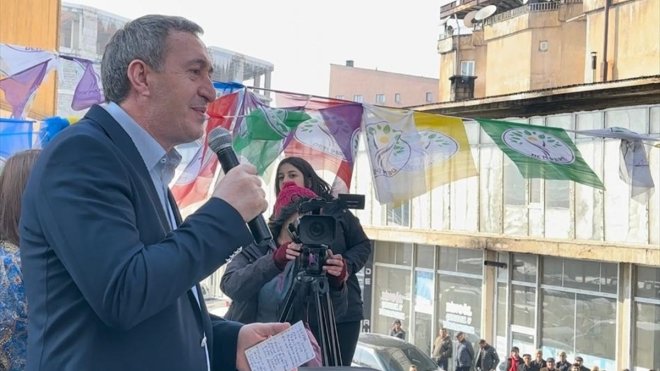 DEM Parti Eş Genel Başkanı Bakırhan, Hakkari'de konuştu: