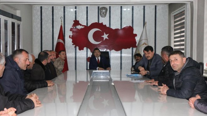 Hizan'da "emniyet kemeri kullanımı" değerlendirme toplantısı yapıldı