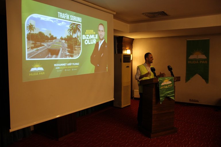 HÜDA PAR Adayı projelerini tanıttı2