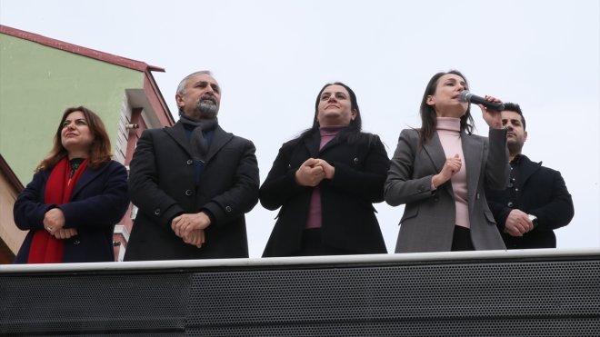 DEM Parti Eş Genel Başkanı Hatimoğulları, Kars'ta konuştu: