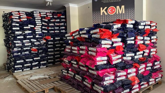 Kars'ta 18 ton 200 kilogram kaçak deterjan ele geçirildi