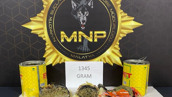 Malatya'da uyuşturucu operasyonunda 3 şüpheli gözaltına alındı