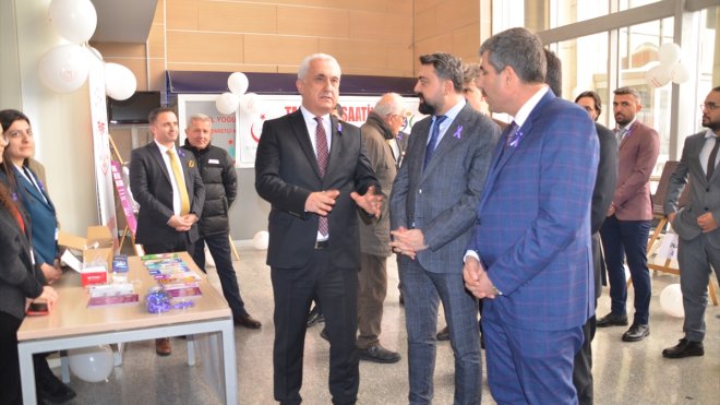 MUŞ - 4 Dünya Kanser Günü etkinliği düzenlendi1