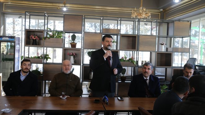 AK Parti Muş İl Başkanı Emre, sivil toplum kuruluşu temsilcileriyle buluştu