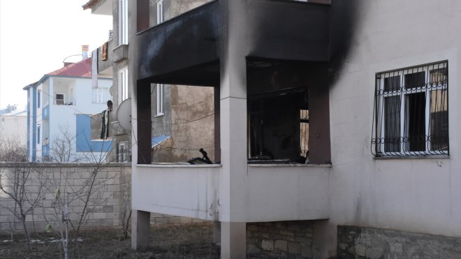 Van'da bir evde çıkan yangın söndürüldü