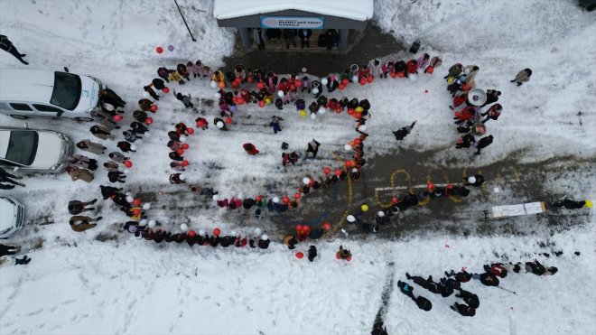 Türk Kızılay gönüllüleri düzenledikleri şenlikle Van'daki çocukları sevindirdi
