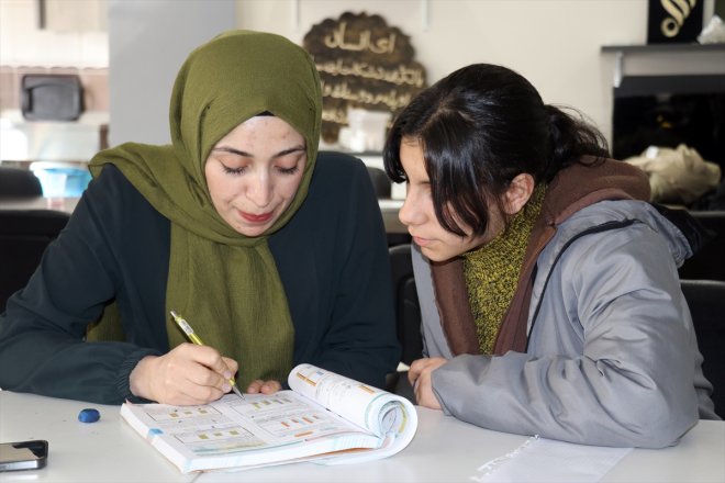 hazırlıyor çocukları yetim geleceğe Gönüllü öğrencileri üniversite AĞRI - 2