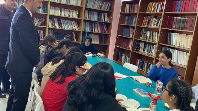 Baskil'de kitap okuma etkinliği düzenlendi