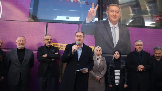DEM Parti Eş Genel Başkanı Bakırhan, Bitlis ve Muş'ta Halk Buluşması'na katıldı