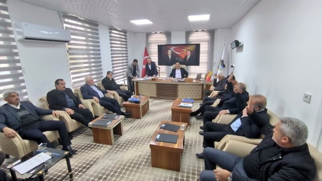 Doğanşehir Belediye Meclis toplantısı yapıldı1