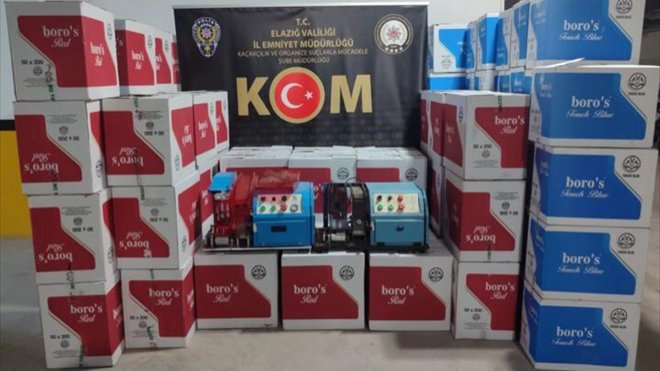 Elazığ'da kaçakçılık operasyonunda 1 şüpheli yakalandı