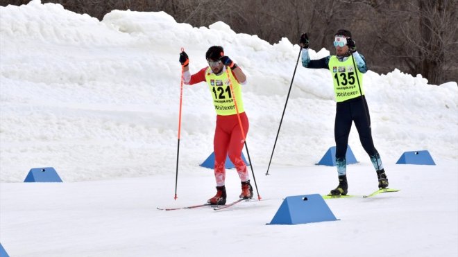 Erzurum'da düzenlenen Kayaklı Koşu Türkiye Şampiyonası sona erdi