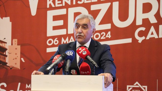 ERZURUM - Depreme Dirençli Kentsel Dönüşüm Erzurum Çalıştayı düzenlendi1