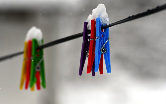 yağışı - ediyor devam ERZURUM aralıklarla Kar 5