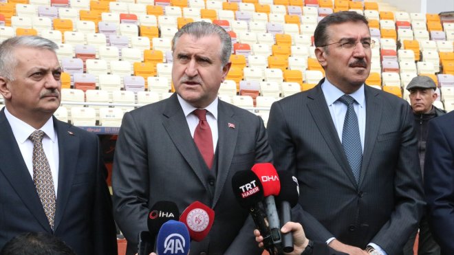 Gençlik ve Spor Bakanı Bak, Yeni Malatya Stadyumu