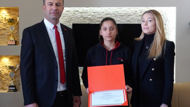 Göleli öğrenci projesiyle Türkiye finalinde yarışacak