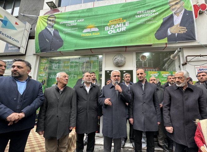 PAR Başkanı Yapıcıoğlu, HÜDA konuştu Genel Ağrı