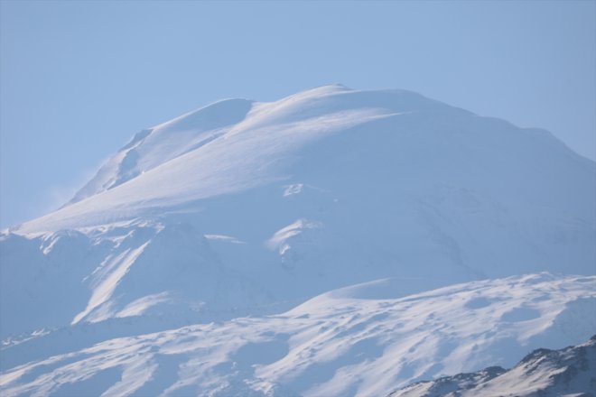 - Ağrı beyaza büründü Dağı kar yağışıyla IĞDIR 5