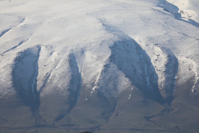 IĞDIR beyaza kar - Dağı yağışıyla büründü Ağrı 6