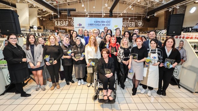 Kadın üreticiler CarrefourSA