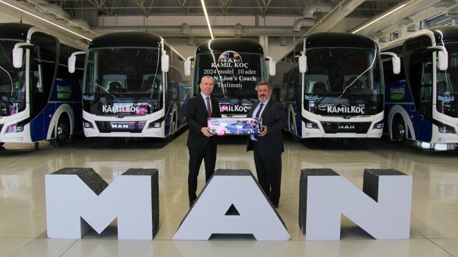Kamil Koç,10 adet MAN Lion