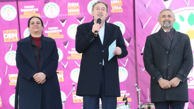 KARS - DEM Parti Eş Genel Başkanı Bakırhan, Kars