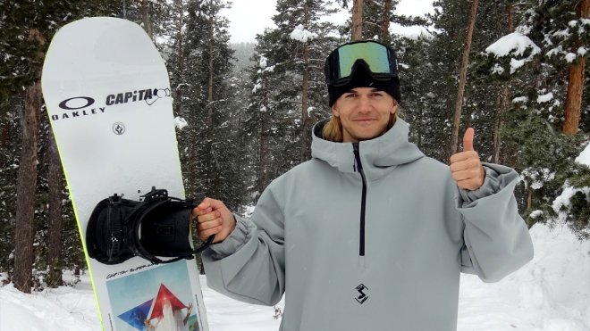 KARS - Snowboardcu Süleyman Atlı, Kars