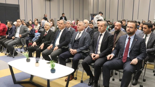 Malatya'da Kütüphane Haftası dolayısıyla tören düzenlendi