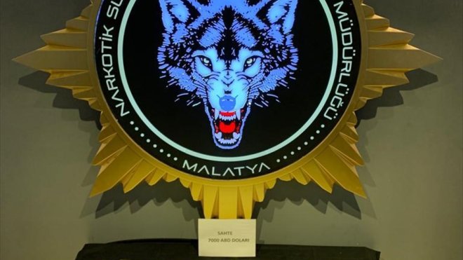 Malatya'da sahte dolarla yakalanan şüpheli gözaltında