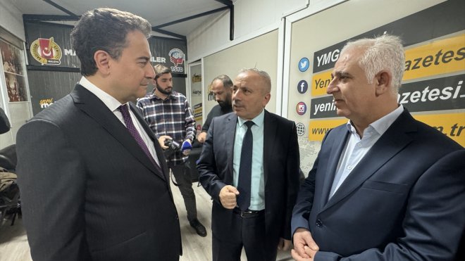 MALATYA - DEVA Partisi Genel Başkanı Babacan, ziyaretlerde bulundu1