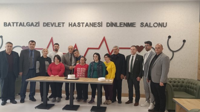 MALATYA - Down sendromlu bireyler bir günlüğüne temsili doktor oldu1