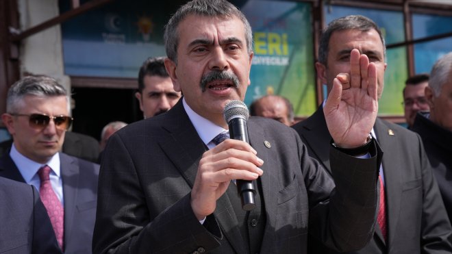 Milli Eğitim Bakanı Yusuf Tekin, Erzurum