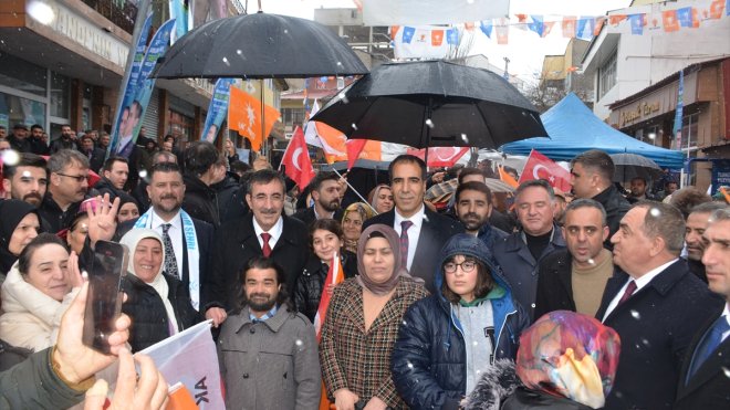 MUŞ - Cumhurbaşkanı Yardımcısı Yılmaz, Muş