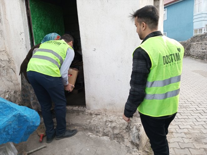 ihtiyaç ve bayram sahibi yardımı yetimlere Ağrı