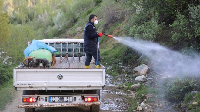 Bitlis'te sinekle mücadele çalışmaları başladı