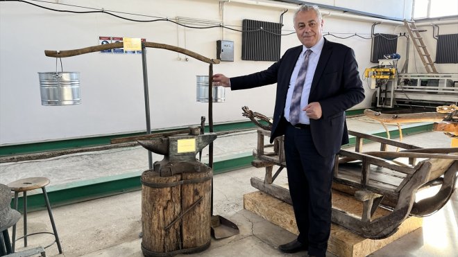 Erzurum'da kurulan müzede tarım ekipmanlarının dönüşüm yolculuğu anlatılıyor