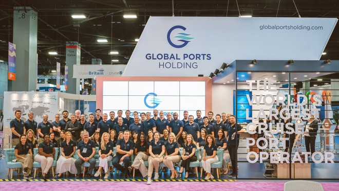 Global Ports Holding 20. yaşını Seatrade Cruise Global 2024'te kutladı