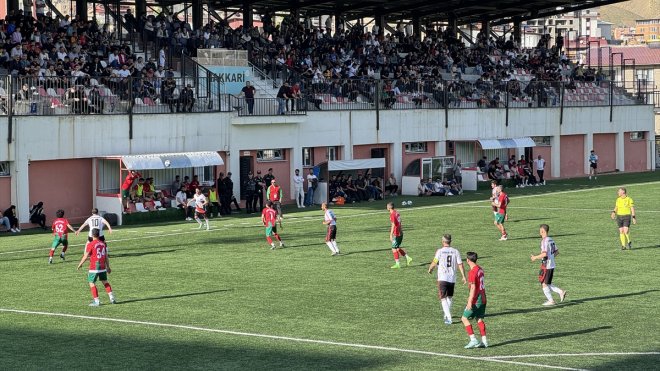 Hakkari 1. Amatör Lig'de Durankayaspor şampiyon oldu
