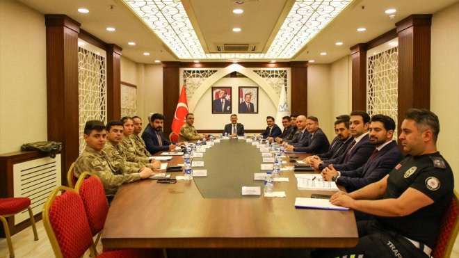 Hakkari'de nisan ayındaki asayiş olayları değerlendirildi