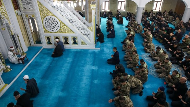 Hakkari'de şehitler için mevlit okutuldu