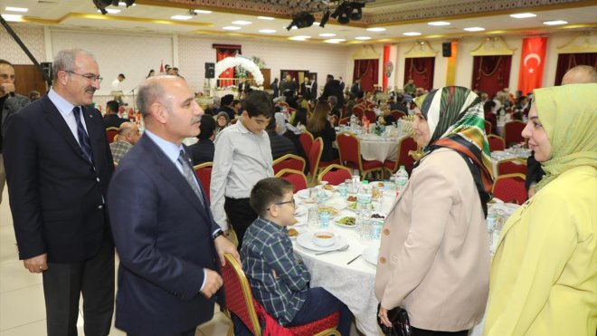 İçişleri Bakan Yardımcısı Aktaş, Elazığ'da şehit aileleri ve gazilerle iftar yaptı