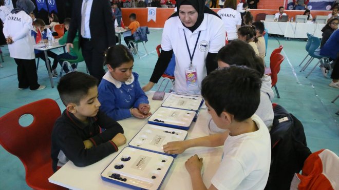 Karslı öğrenciler 1. Akıl ve Zeka Oyunları Turnuvası'nda hünerlerini sergiledi