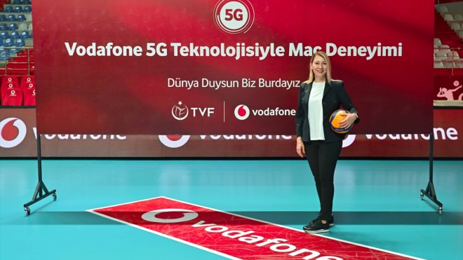 Vodafone'dan Sultanlar Ligine 5G destekli 'Şahin Gözü' teknolojisi
