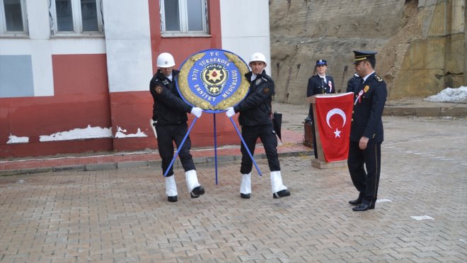 Yüksekova'da Türk Polis Teşkilatının kuruluşunun 179. yıl dönümü kutlandı