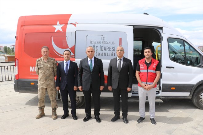 mobil göç hizmete başladı aracı Ağrı