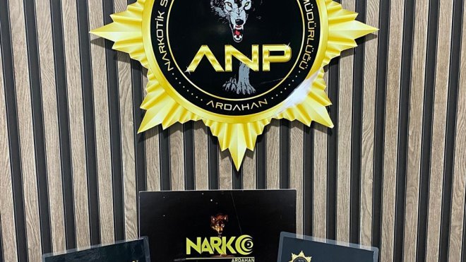Ardahan'da uyuşturucu operasyonunda 1 şüpheli tutuklandı